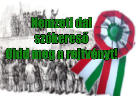 nemzeti dal szókereső