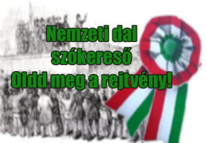 nemzeti dal szókereső