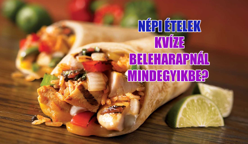 népi ételek kvíze